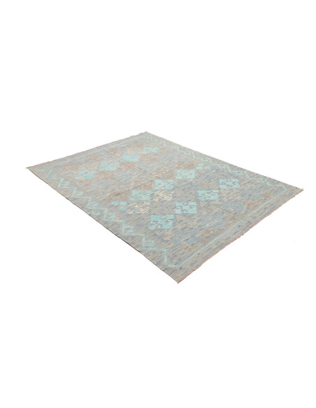 Rug Kilim Afghanistan 149x198 Sky Blue Beige Tu