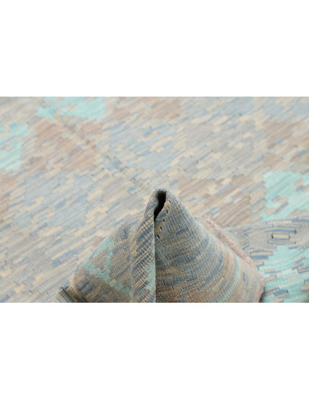 Tappeto Kilim Afghanistan 149x198 Blu Celeste B