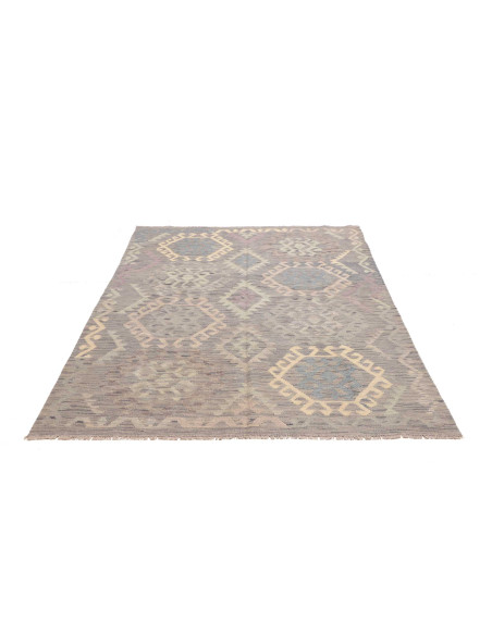 Rug Kilim Afghanistan 153x200 Grey Blue Sky Blu