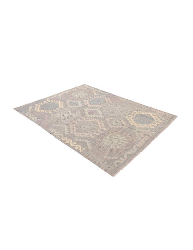 Rug Kilim Afghanistan 153x200 Grey Blue Sky Blu