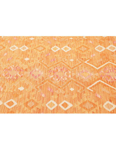 Rug Kilim Afghanistan 154x213 Warm Orange Cream