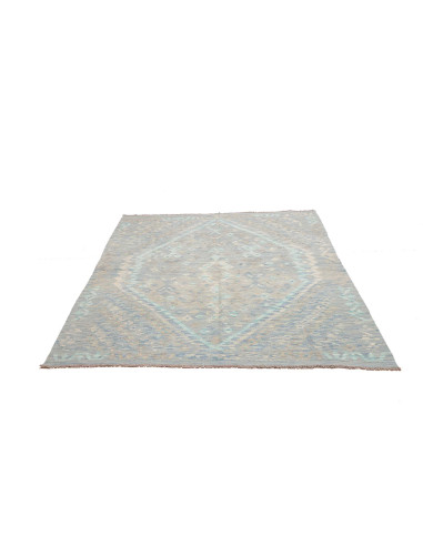 Rug Kilim Afghanistan 161x200 Light Blue Grey B
