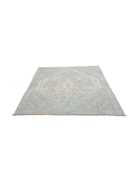Rug Kilim Afghanistan 161x200 Light Blue Grey B