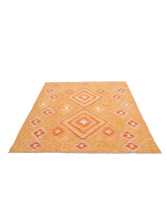 Rug Kilim Afghanistan 152x197 Orange Peach Yell 2