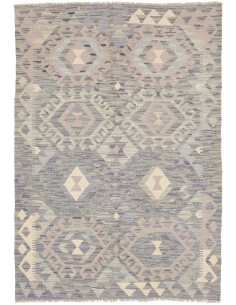 Rug Kilim Afghanistan 105x152 Blue Grey Beige P