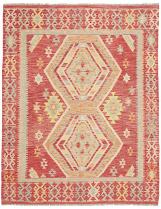 Rug Kilim Afghanistan 154x197 Red Terracotta Li