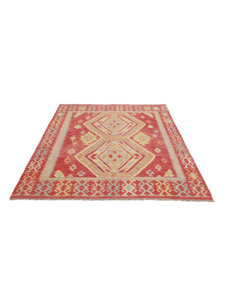 Rug Kilim Afghanistan 154x197 Red Terracotta Li