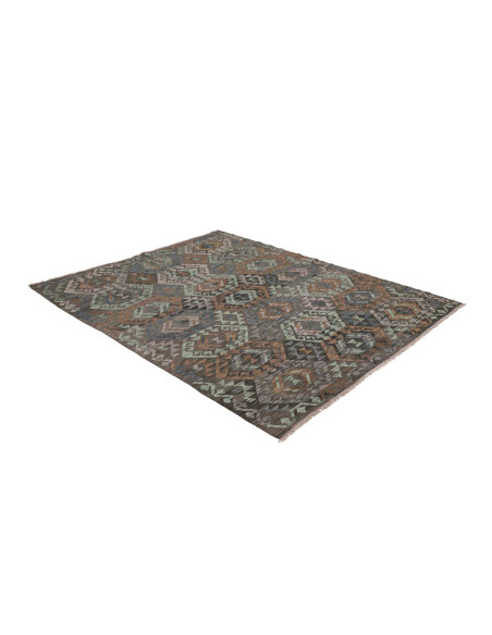 Rug Kilim Afghanistan 168x204 Grey Blue Green L