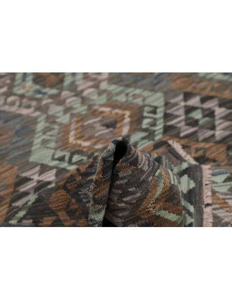 Rug Kilim Afghanistan 168x204 Grey Blue Green L