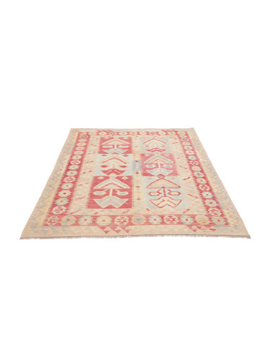 Rug Kilim Afghanistan 153x195 Cream Terracotta