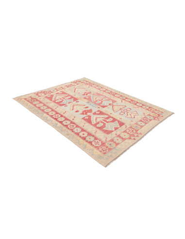 Rug Kilim Afghanistan 153x195 Cream Terracotta