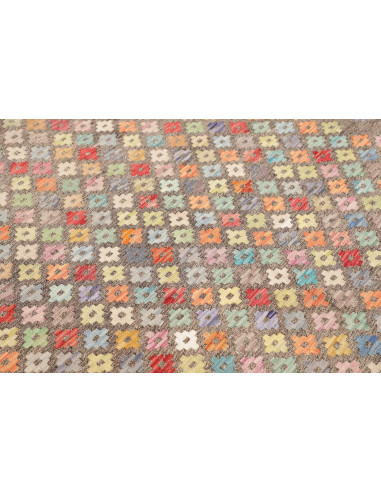 Rug Kilim Afghanistan 156x193 Earth Grey Multi
