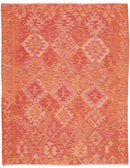 Tappeto Kilim Afghanistan 150x193 Arancione Ros