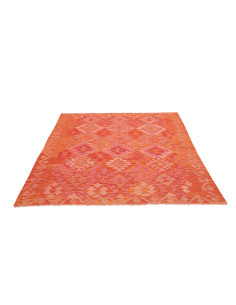 Tappeto Kilim Afghanistan 150x193 Arancione Ros 2