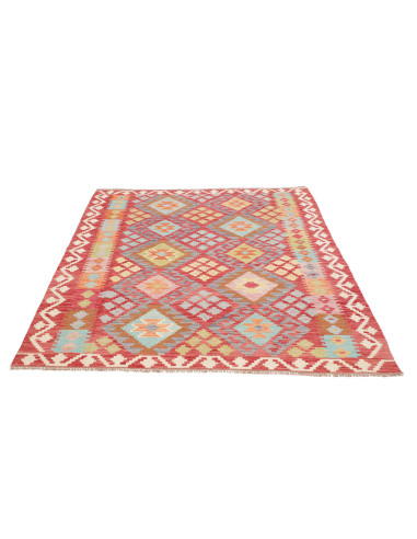 Rug Kilim Afghanistan 150x193 Terracotta Red Sk