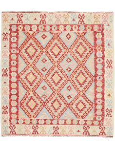 Tappeto Kilim Afghanistan 167x179 Crema