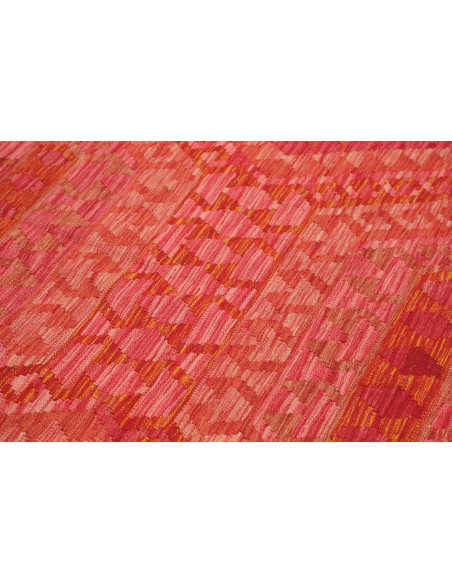 Tappeto Kilim Afghanistan 156x198 Rosso Arancio