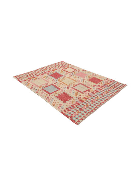 Tappeto Kilim Afghanistan 148x197 Avorio Crema