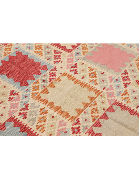 Tappeto Kilim Afghanistan 148x197 Avorio Crema