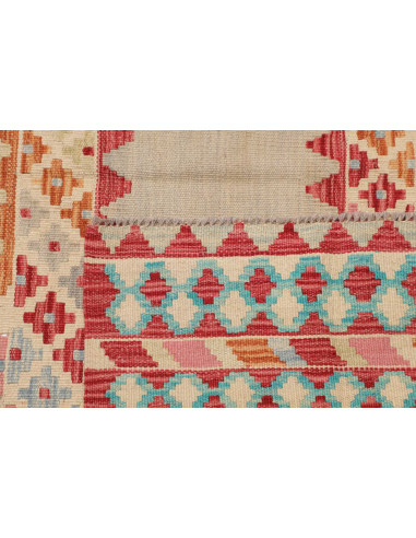 Tappeto Kilim Afghanistan 148x197 Avorio Crema