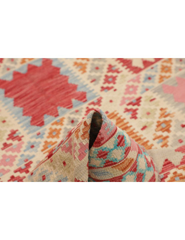 Tappeto Kilim Afghanistan 148x197 Avorio Crema