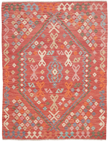 Tappeto Kilim Afghanistan 149x196 Terracotta Az