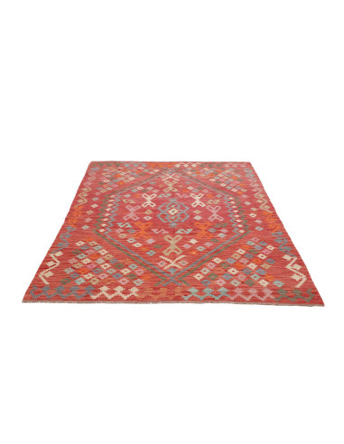 Tappeto Kilim Afghanistan 149x196 Terracotta Az
