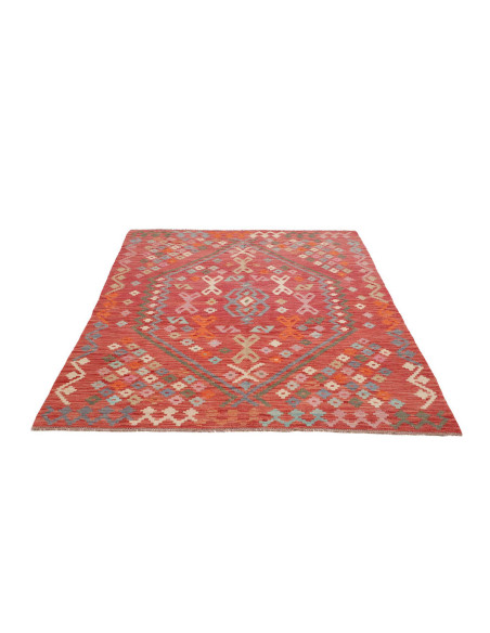 Tappeto Kilim Afghanistan 149x196 Terracotta Az