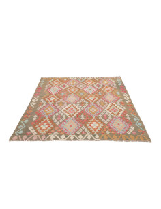 Rug Kilim Afghanistan 153x195 Khaki Olive Green 2