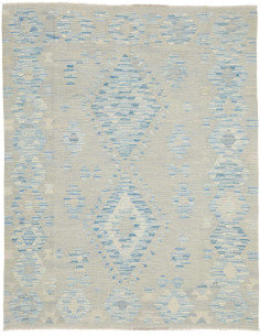 Tappeto Kilim Afghanistan 152x196 Grigio Blu Ci