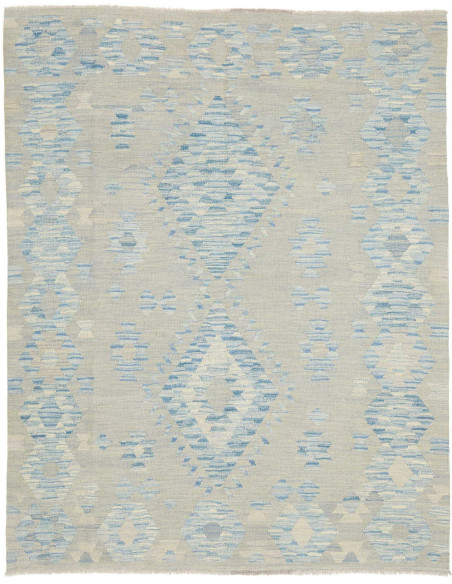 Rug Kilim Afghanistan 152x196 Grey Sky Blue Ivo
