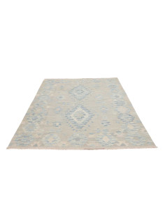 Tappeto Kilim Afghanistan 152x196 Grigio Blu Ci 2