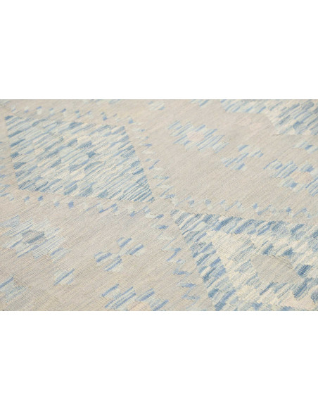 Tappeto Kilim Afghanistan 152x196 Grigio Blu Ci
