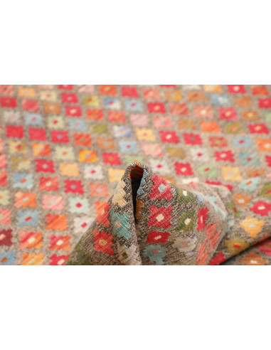 Rug Kilim Afghanistan 150x198 Earthy Grey Multi
