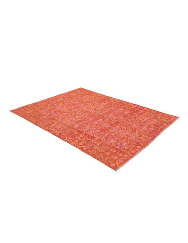 Tappeto Kilim Afghanistan 150x200 Rosso Arancio