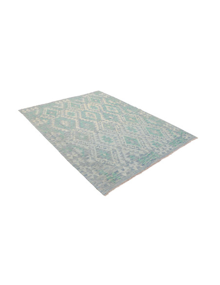 Rug Kilim Afghanistan 153x195 Sky Blue Light Bl