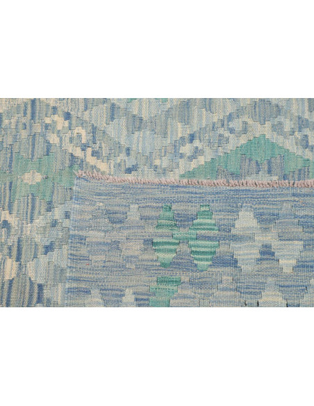 Rug Kilim Afghanistan 153x195 Sky Blue Light Bl