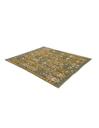 Tappeto Kilim Afghanistan 168x197 Marrone Terra