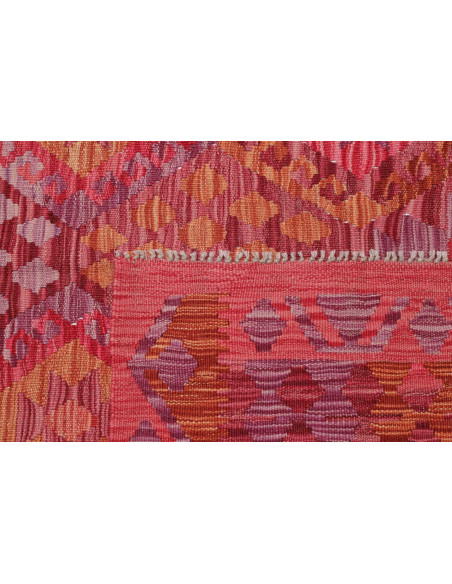 Rug Kilim Afghanistan 153x194 Red Pink Orange L