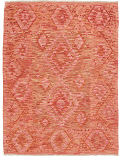 Rug Kilim Afghanistan 149x195 Coral Pink Peach