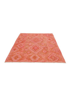 Tappeto Kilim Afghanistan 149x195 Corallo Rosat 2