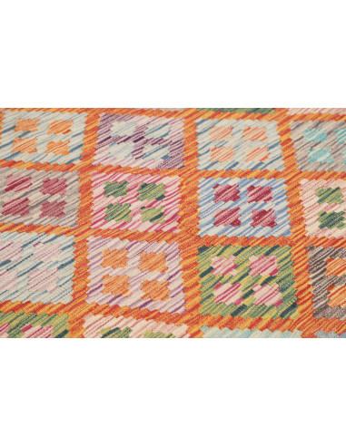 Rug Kilim Afghanistan 154x202 Multicolor Orange