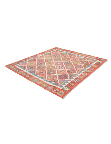 Rug Kilim Afghanistan 200x197 Terracotta Orange