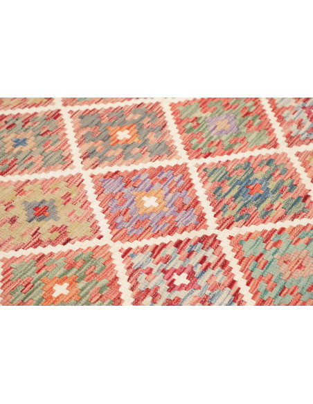 Rug Kilim Afghanistan 200x197 Terracotta Orange