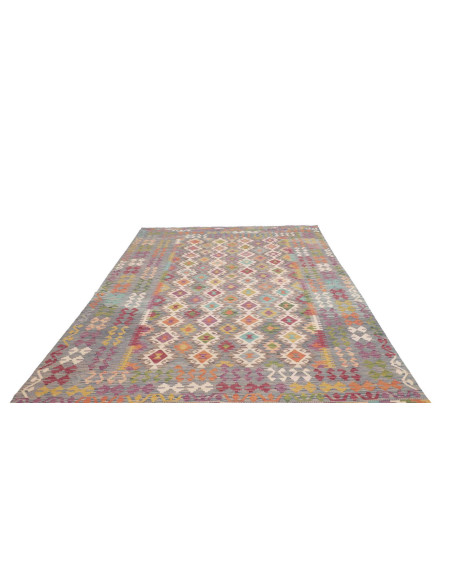 Rug Kilim Afghanistan 197x294 Bluish Grey Purpl