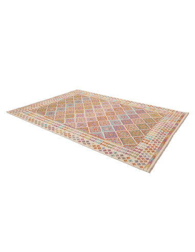 Rug Kilim Afghanistan 201x296 Cream Offwhite Tu