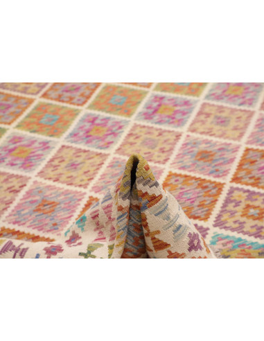 Rug Kilim Afghanistan 201x296 Cream Offwhite Tu