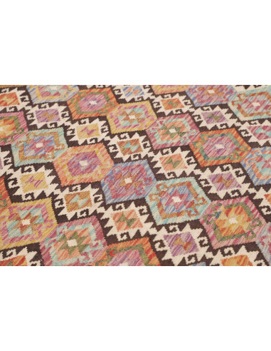 Rug Kilim Afghanistan 204x297 Terracotta Rose L