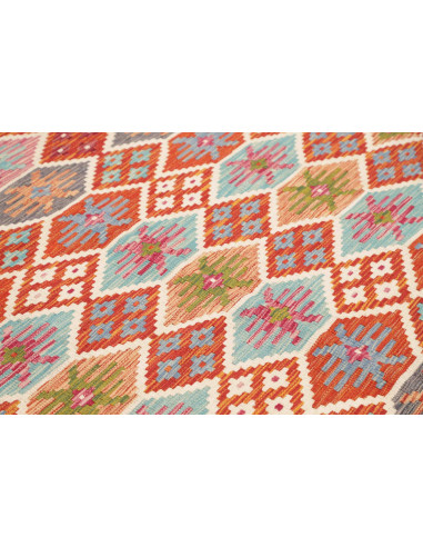 Tappeto Kilim Afghanistan 173x250 Terracotta Bl