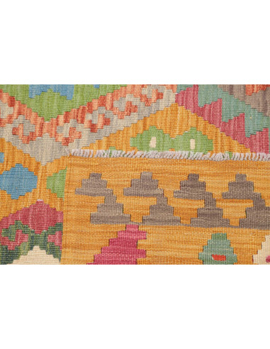 Rug Kilim Afghanistan 175x245 Ocre Yellow Green